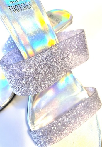Mootsies Tootsies sparkly strappy sandals size 9 - Picture 2 of 4