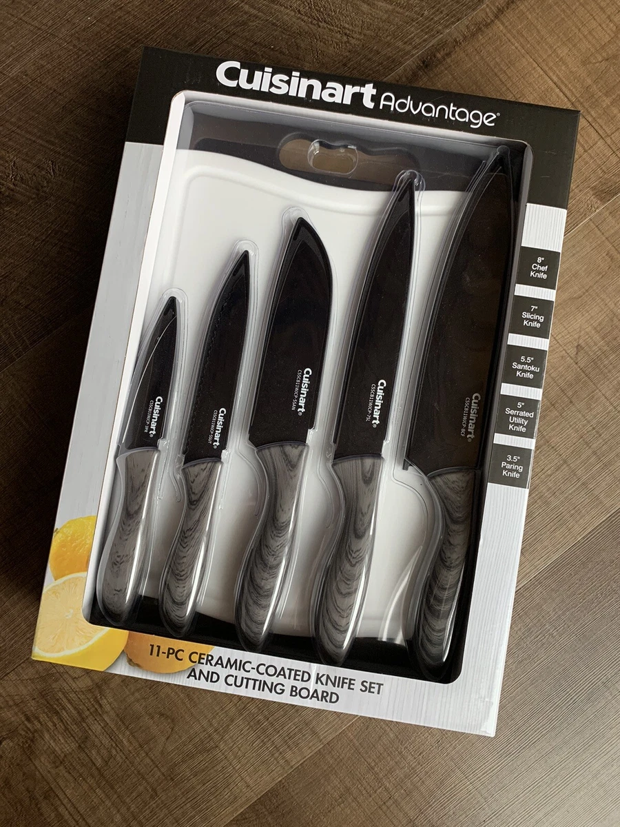 Cuisinart Classic Metallic Soft Grip Knives, Set of 6