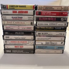 Lot Of 20 Multiple Artists Genres Audio Cassette Tapes PREOWNED