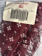 Longaberger 1998 Hostess Appreciation Basket Traditional Red Liner Only #259255