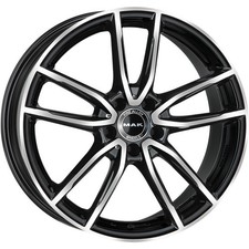 Alloy wheels MAK EVO-D 20" 9.5J 5x112 ET 50 66.6 BLACK MIRROR