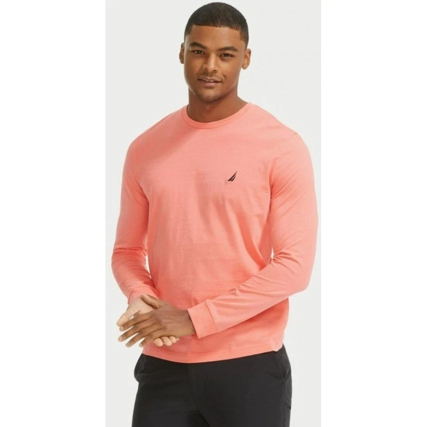 Nautica Quick Dry Long Sleeve UPF 50+ Moisture Wicking Shirt Medium NWT