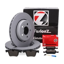 Zimmermann FORMULA S Bremsscheiben + Bel&auml;ge Sensor f&uuml;r MERCEDES W205 S205 hinten