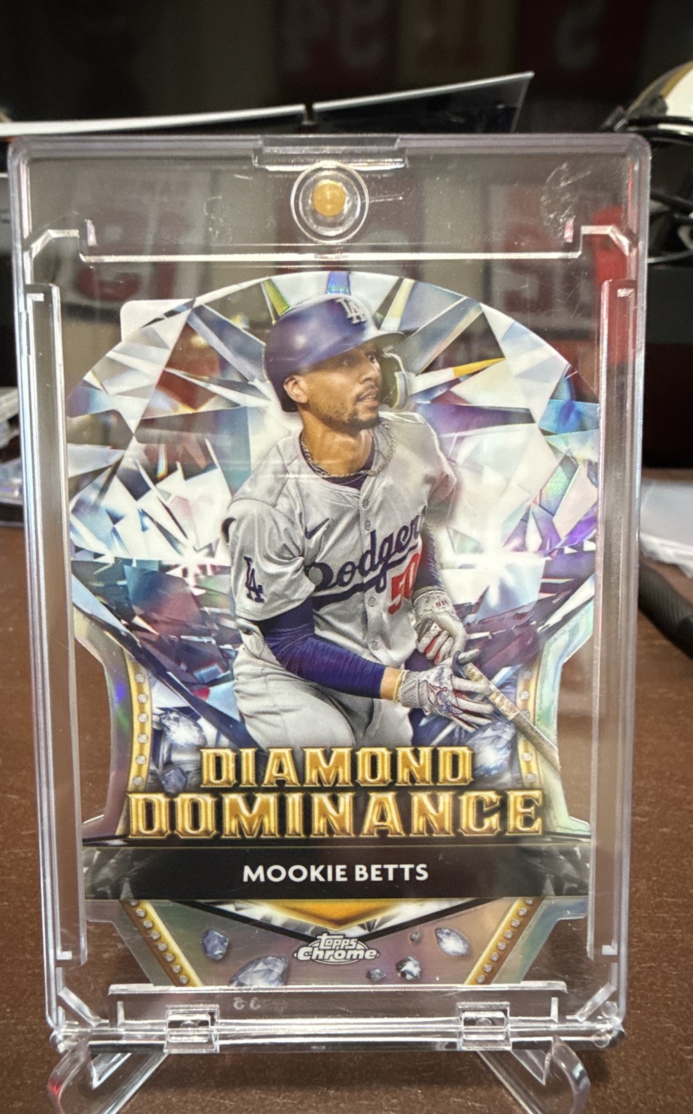 2024 Topps Chrome Update Series - Diamond Dominance Mookie Betts #DD-12