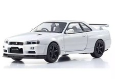 Kyosho 1/43 Nissan Skyline R34 GT-R V Spec II White Pearl New