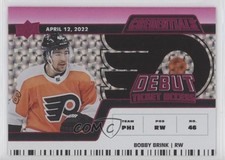 2022 Credentials Debut Ticket Access Horizontal Pink 17/49 Bobby Brink #162 1b6y