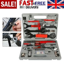 44pcs Bike Tool Kit Maintenance Bicycle Repair Wrench Cycling Screwdriver Set UK