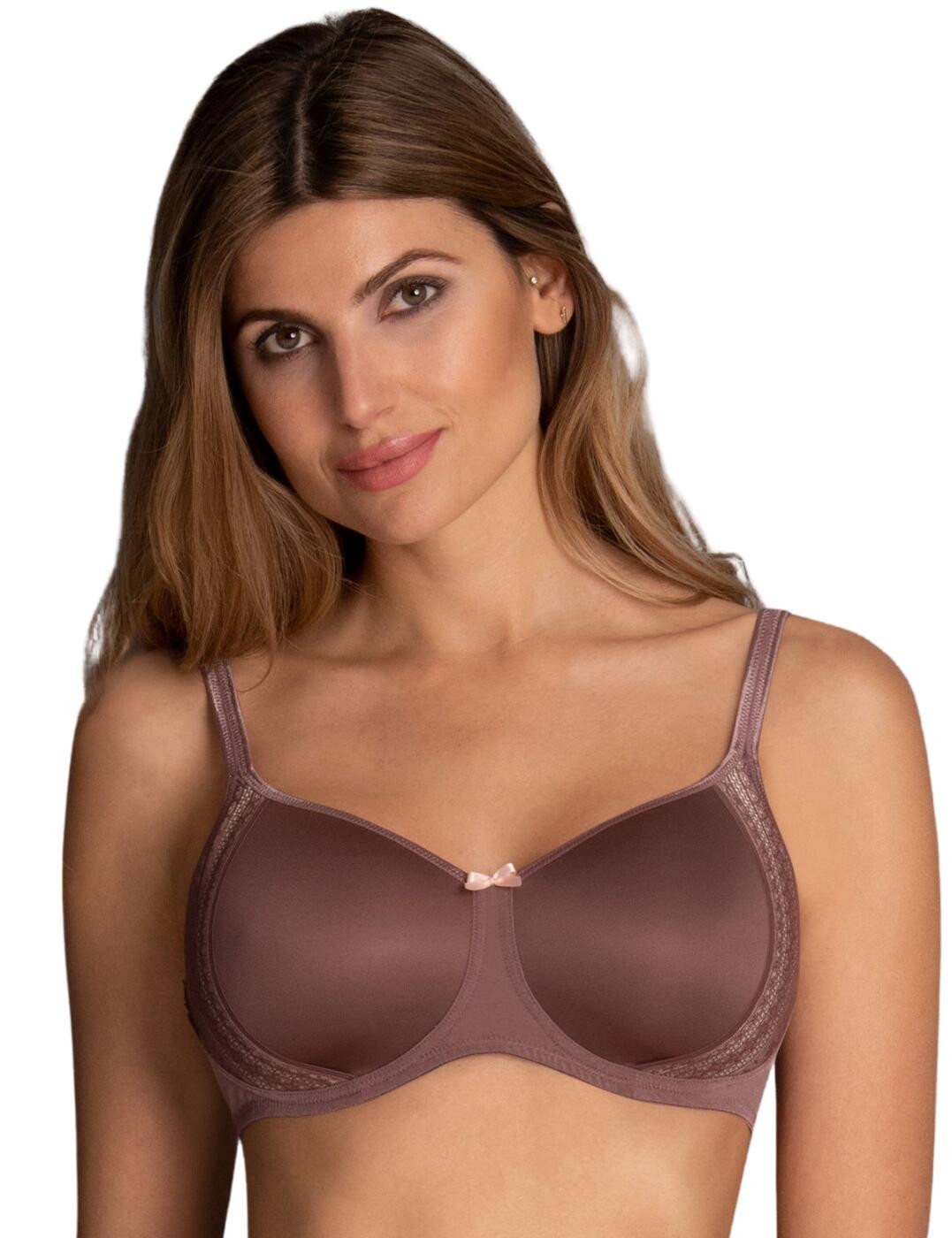 36C Rosa Faia Fleur Bra Padded Wireless Womens Comfortable Everyday Bra 5654