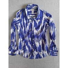 J. Crew The Perfect Shirt Women XS BOHO Cotton Blouse Long Sleeve Button Down