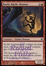 Battle-Rattle Shaman 4x FOIL ROE MTG Rise of Eldrazi Common MINT red