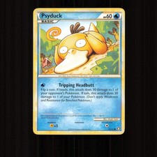 Psyduck 74/102 Common HGSS Triumphant Pokemon Near Mint
