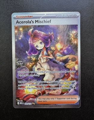 Acerola's Mischief 183/132 - ME01: Mega Evolution Ultra Rare Full Art Holo