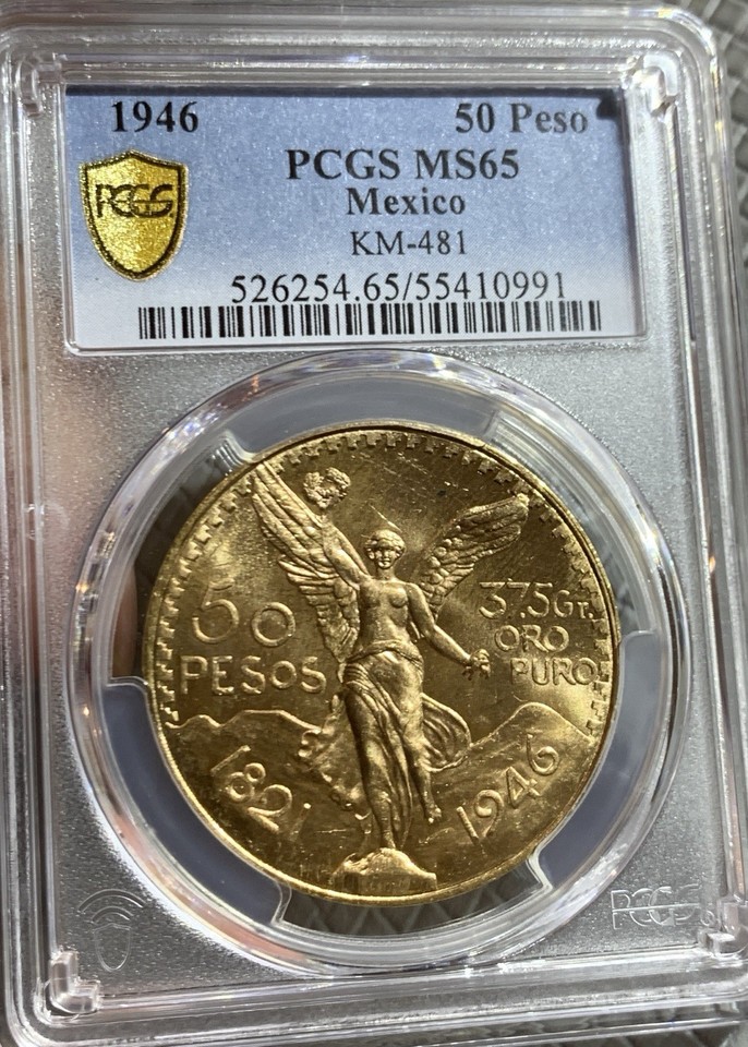 1946 MEXICO 50 PESO GOLD COIN PCGS MS65 EBay 1946-mexico-50-peso-gold-coin-pcgs-ms65-ebay