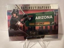 2025 Panini Select - Select Destinations Slade Caldwell #4 (RC)
