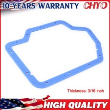 For Gm Th400 Turbo 400 Transmission Oil Pan Gasket Blue Silicone Wsteel Core Us For Gm Th400 Turbo 400 Transmission Oil Pan Gasket Blue Silicone Wsteel Core Us