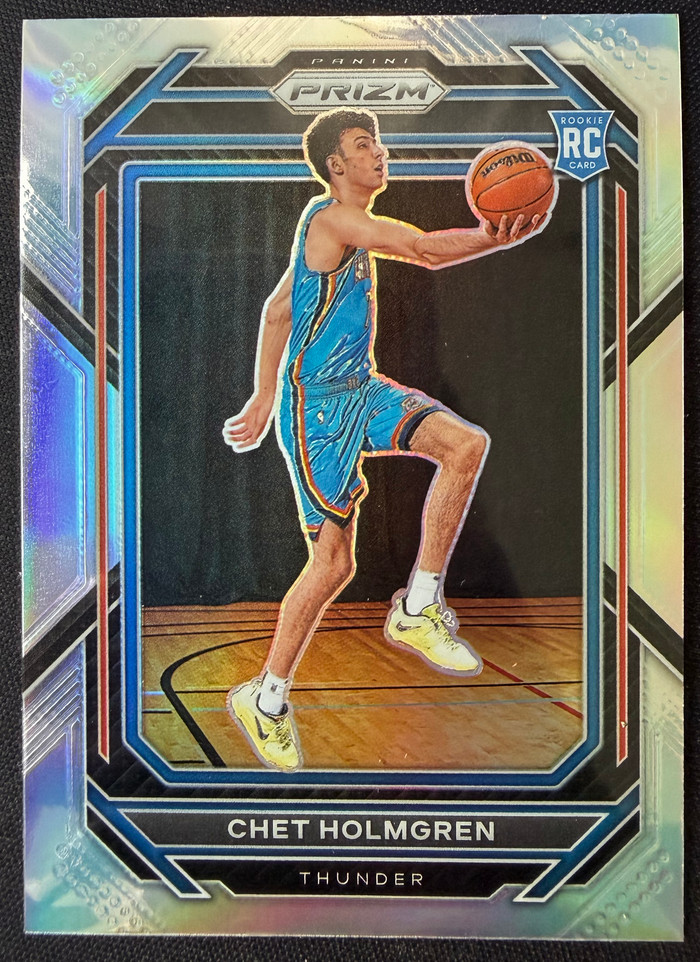Chet Holmgren 2022-23 Panini Prizm Silver Rookie  RC Thunder #266