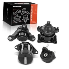  Engine Motor Mount and Transmission Mount Kit Compatible with Acura TL 2009 
