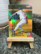 1999 Topps Finest - Tom Gordon #62 Gold Refractor 079/100 w/Protector ☆MINT☆