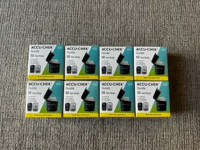 Accu-Chek Guide Test Strips - 8x50 Count; Exp: 05/2027