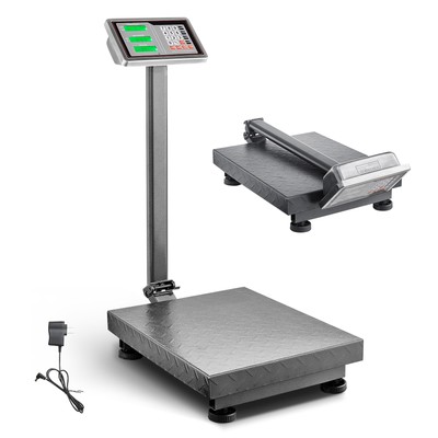 660 lbs / 0.1 Computing Digital Floor Platform Scale Shipping Postal ...