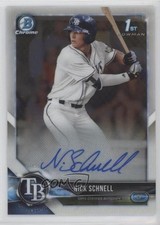 2018 Bowman Draft Chrome Draft Pick Auto Nick Schnell #CDA-NS Auto 7zn