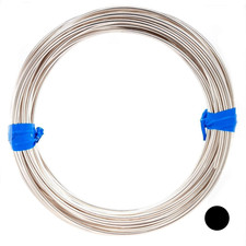 20 Gauge 999 Fine Silver Wire Dead Soft Round Made In Usa - 10Ft By Craft Wire