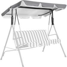 Tettuccio per Dondolo Tetto Di Ricambio per Dondolo Da Giardino, Copertura Di Ri