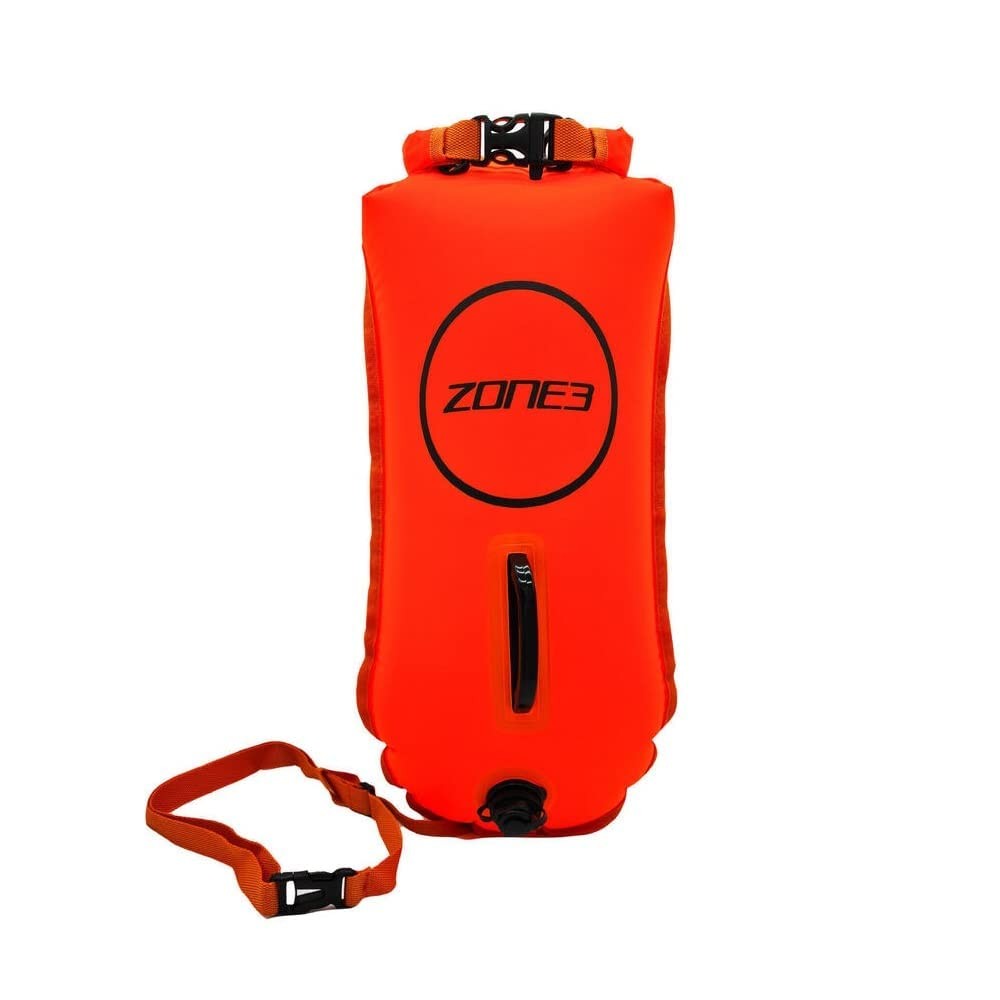 Zone3 Boya Natación Aguas Abiertas, Triathlon color Naranja-Única