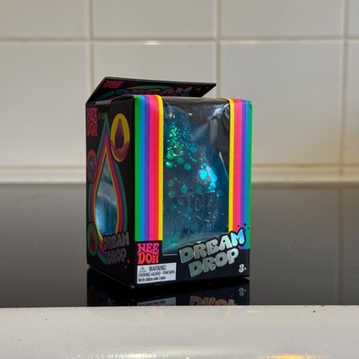 Original UK NeeDoh Dream Drop sensorisches Zappelspielzeug blau