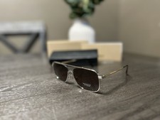 Burberry B3112 Sunglasses Gold/silver Frame B...