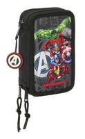 Marvel Avengers FedermäPpchen MäPpchen Federmappe 37Tlg 3-Fach Hulk Iron Man
