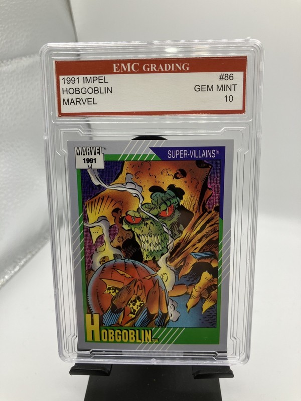 IRON MAN 1991 Impel Marvel Card #86 GRADED 10 MINT