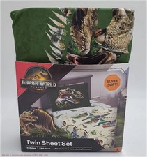 Twin Jurassic World Sheet Set