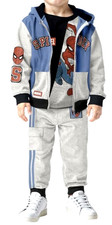 Marvel Spider-man Kids 3-piece Full Zip Set Size 5T