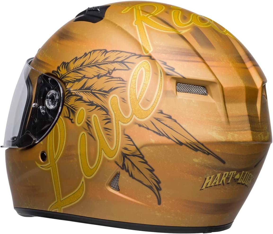 BELL Qualifier DLX MIPS XXL ベルヘルメット ゴールド BELL HELMETS Qualifier DLX MIPS Hart-Luck Live Matte Gold SIZE