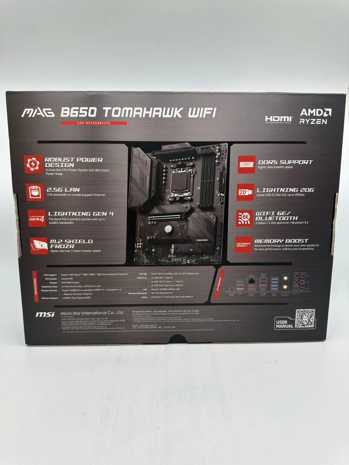 MSI MAG B650 TOMAHAWK - Thumbnail 2