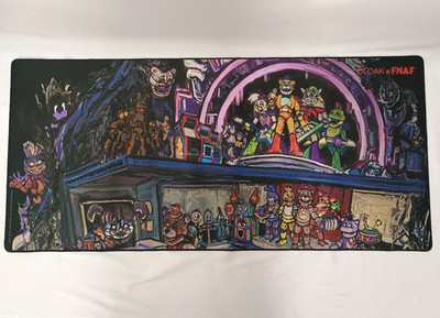 CLOAK x FNAF Five Nights at Freddy's Below The Surface 36x14 Desk Mat Mouse Pad