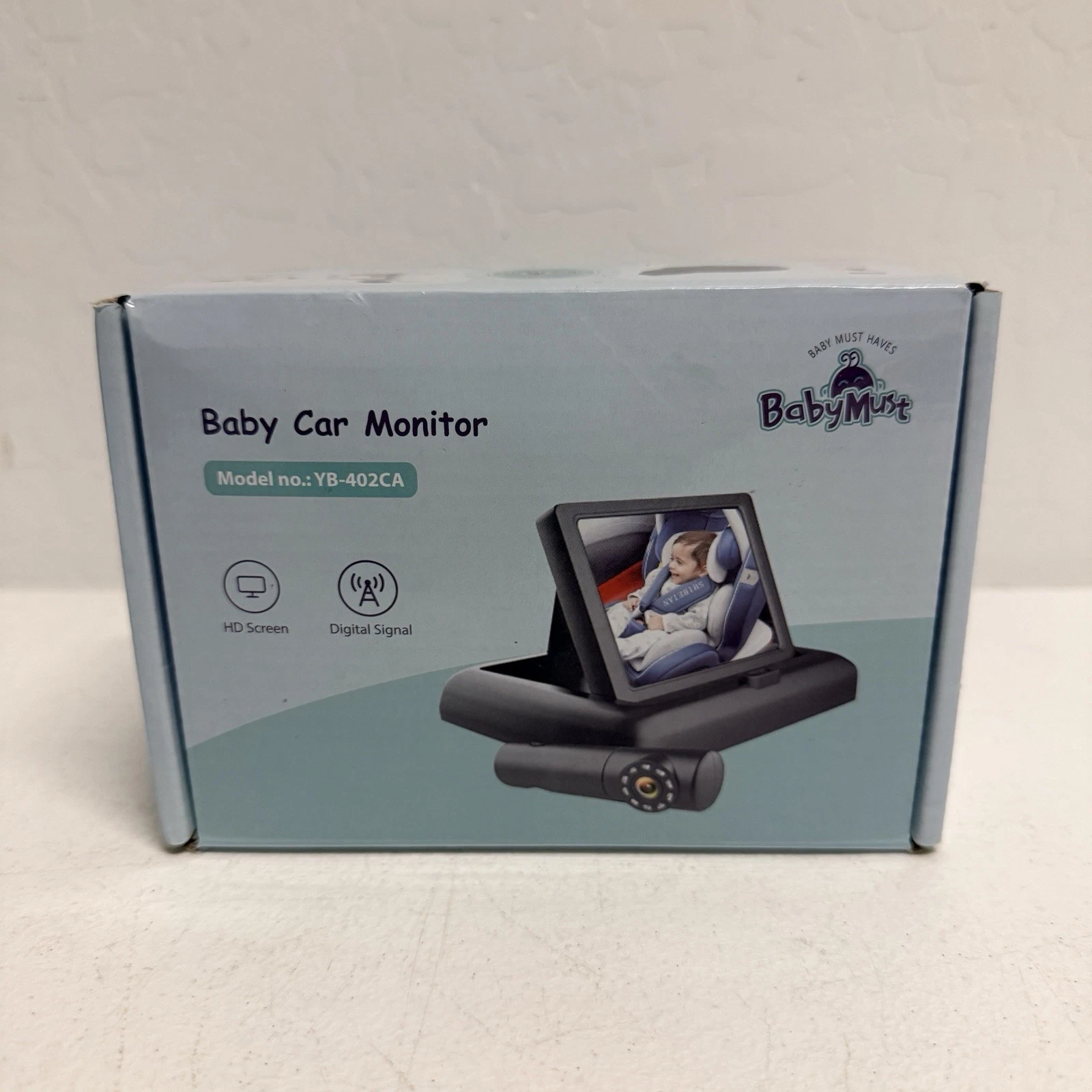 Baby Must Haves Baby Car Monitor Model: YB-402CA New