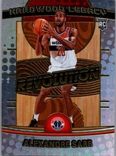 2024-25 Panini Revolution #22 Alexandre Sarr Hardwood Legacy RC
