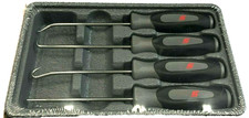 Snap-on Tools Usa New Dark Titanium Mini Soft Grip Awl Hook Pic Set Sgasa204cdt Snap-on Tools Usa New Dark Titanium Mini Soft Grip Awl Hook Pic Set Sgasa204cdt