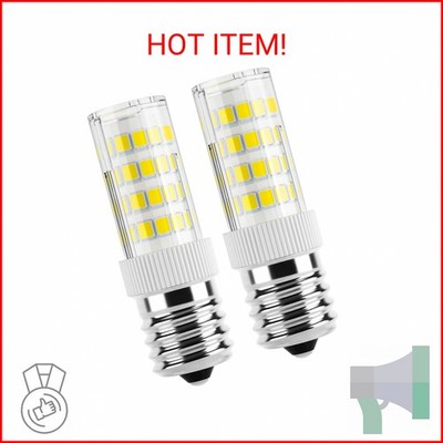 DiCUNO E17 LED Bulb, Appliance Bulbs, Microwave Oven, Stovetop Light, 4W 400lm, 