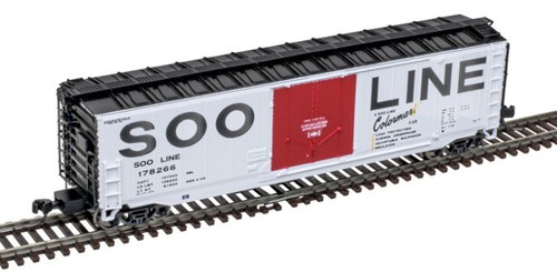 ATLAS (N) 50 007 160 SOO LINE GA RBL 50FT RBL BOXCAR # 178266 - NEU | Zustand: New