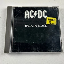 AC/DC - Back In Black CD 2000 Remastered Hard Rock ATCO