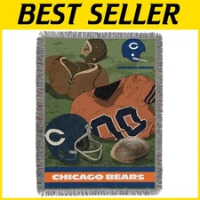 NFL Vintage Wall Hanging, 48x60 - Detailed Graphics, Fringes