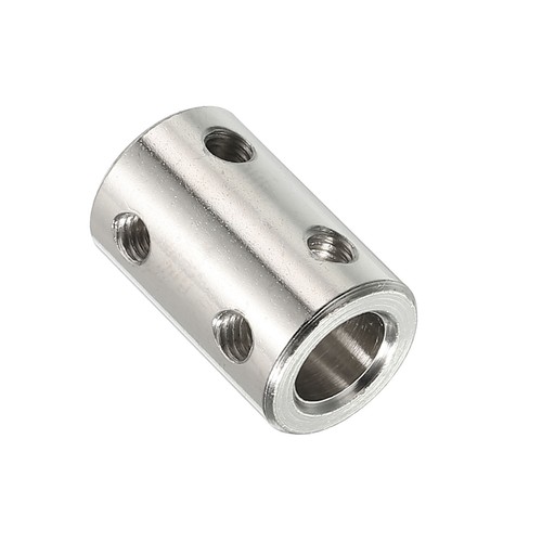 Albero Accoppiatore Connettore L22 x D14 6mm a 8mm con Vite,Chiave Argento 1pz - Foto 4 di 6