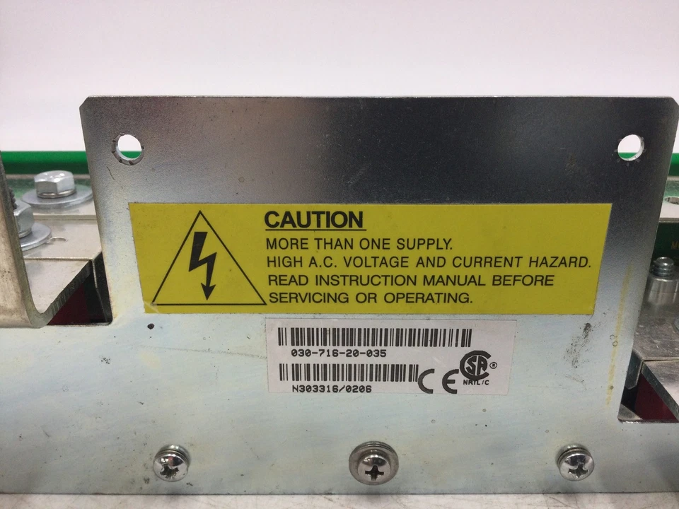 Argus Cordex Rectifier Shelf 030-716-20 23" -48VDC For Switch Mode Rectifier Foto 4 de 4