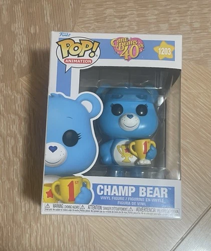 Funko Pop! Animation: Care Bears 40th Anniversary Champ Bear Vinyl Figure 1203