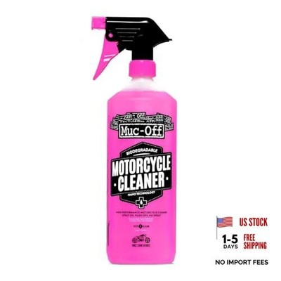 Muc Off 664US Nano-Tech Motorcycle Cleaner, 1 Liter - 33.8 Fl Oz (Pack of 1)