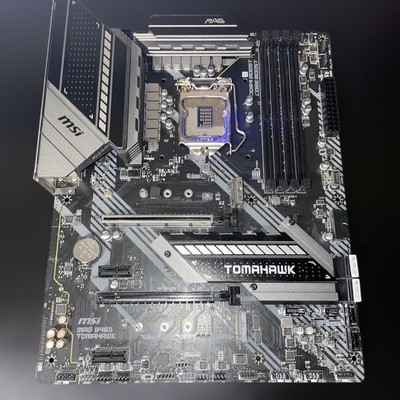 MSI MAG B460 TOMAHAWK ATX Mainboard LGA1200 DDR4 M.2 Gebraucht