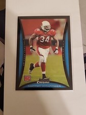 2008 Topps Tim Hightower BC49 Rookie Card Arizona Cardinals. rookie card picture